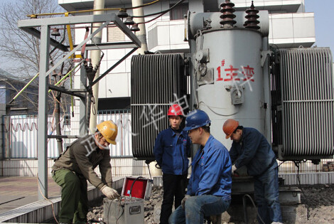 高壓試驗現場測試